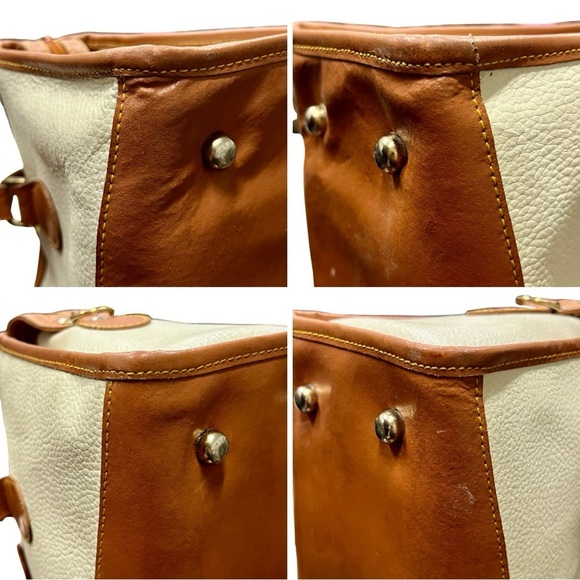 👜 Dooney & Bourke All Weather Leather Satchel – Vintage - Picture 6 of 16